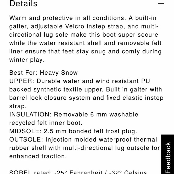 Sorel flurry winter snow boots - Picture 10 of 10